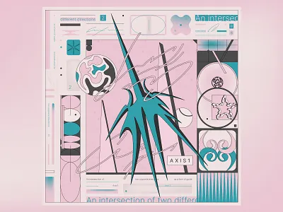 Intersect abstract art abstract illustration color palette color scheme colorful contemporary illustration design digital art graphic art graphic illustration grid illustration illustrator symbols vector vector art vectorart visual art
