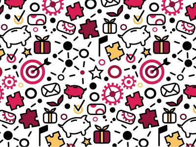 Fundraising pattern branding branding pattern design digital illustration fundraising illustration pattern seamless surface surface design surface pattern vector art vector illustration