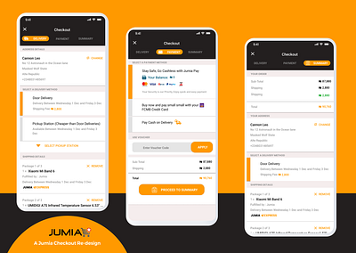 Jumia App Checkout Re-design Contd ui