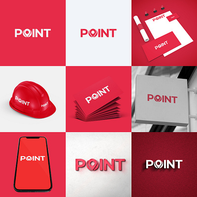 Point + Care Logo Design creative logo point logo wordmark logo