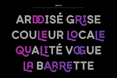 Troix — OpenType font font logotype typeface