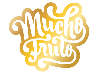 Mucho Fruto Hard Seltzer Label Series beer design hard seltzer illustration labels logo seltzer typography