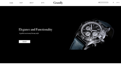 Elegant Design for any website design ui ux web design