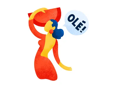 Flamenco affinity art dance digital flamenco illustration spain woman