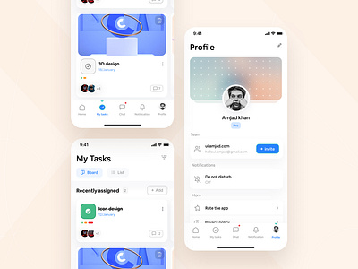 Task Management App Design (light mode) app appui branding buttons clean concept creative design icons illustration light logo minimal minimal design task task management tasks ui uiux ux