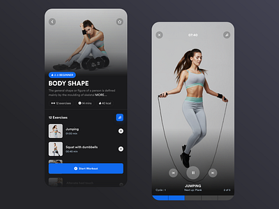 Home workout app app design best design clean app design dribbble best shot exercise fitness app get fit get strong health app home workout ios app design mobile app design popular shot ui ux design ui design weight loss workout app workouts