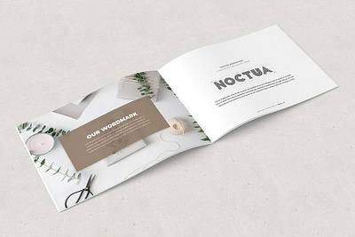 Noctua Brand Guidelines annual report brochure catalog clean design fashion graphic design horizontal identity illustration indesign indesign print indesign template lifestyle luxury magazine print printable template v