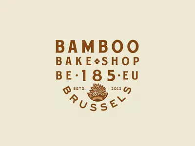 Bamboo Logo branding desert design illustration logo natural vibe vintage westcoast