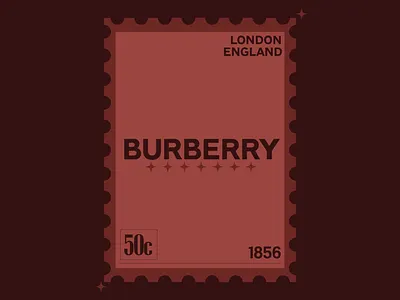 fashion luxury brand stamp design branding character design fashion fashion luxury graphic design illustration letter logo luxury postcard stamp student typography ui vector