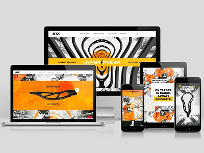 Hyper Power Landing Page branding campaign design hyper power ui web design