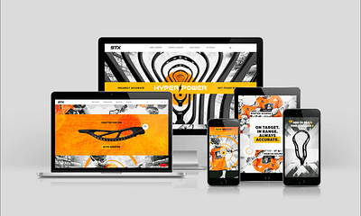 Hyper Power Landing Page branding campaign design hyper power ui web design