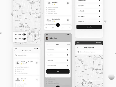 Bank or ATM Finder Mobile app app app ui design atm finder bank finder branding design finder app finder mobile app illustration ios locator mobile app mobile app design trending trendy design ui ui design ui ux design ux ux design