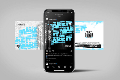 Louisville Slugger Custom Crafted 'Make It' Campaign - Social 1 baseball design make it social