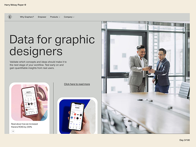 Graph arc - Data analysis & research for graphic designers architect brutalism case study corporate data design landing landing page startup ui ux website design