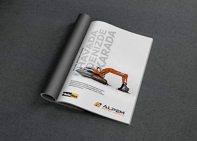 ALPEM - Magazine Advertisement advertising branding design graphic design illustration photo manipulation photoshop retouching vector