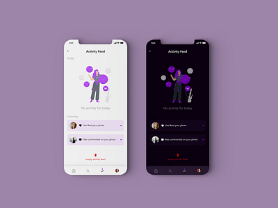 Activity Feed :: DailyUI 047 activity feed adobe xd android app dailyui dailyui047 dailyui47 design iphone mockuo ui uiux user interface ux