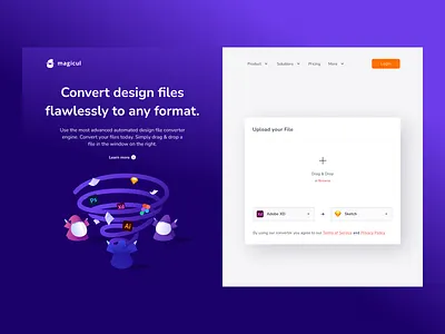 Magicul Website branding character illustration landingpage ui website wizard