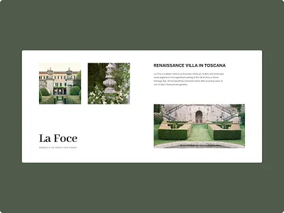 La Foce design ui ux