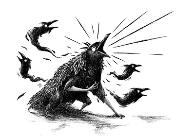 The Grey Crow illustration