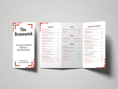 The Brunswick branding design