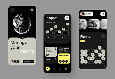 Legal Client Management App business business analytics calendar case management client management court cases data visualization insights panel interactive ui lawyer tool legal app mobile design modern interface planner ui productivity app smart tracking ui design ux design ux ui website