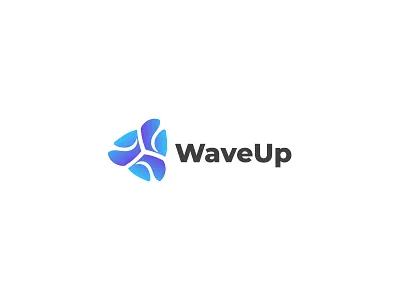 WaveUp modern abstract company logo design abstract airplane logo branding easy travel logo graphic design honeymoon travel identity logo logo design logo designer logo mark minimal modern tour travel agency travel icon travel logo travel logo design traveling trip