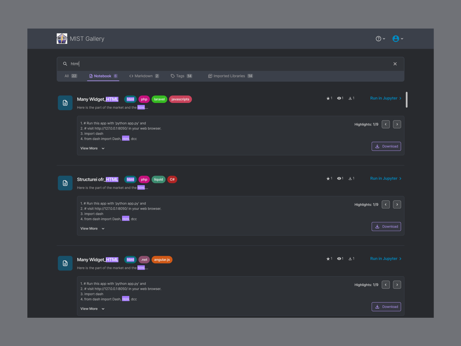 MIST Gallery UX/UI Design by Jay Logan for Brogrammers Agency on Dribbble