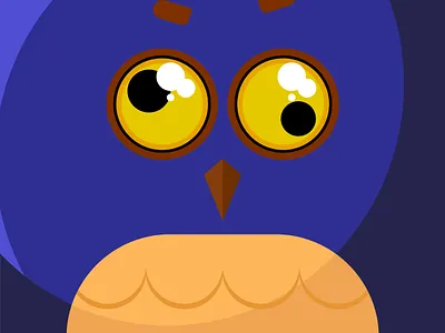 Who! 1 animal artwork branding crazy design digital fun graphic design illustration logo owl ui vector