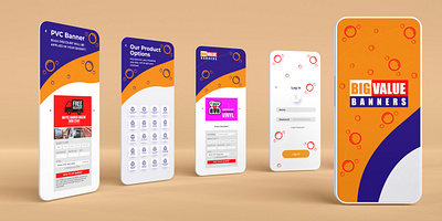 Big Value Banners App Screens Mockups appdesign appdesigner appmockups appscreen design designtick designticks figma mockups ui uidesign userinterface