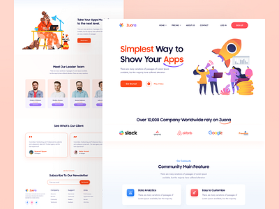 Saas landing page creative graphic design illustration landing landing page minimal saas saas landing page startup ui ui ux ux web web design web page web site web ui webdesign website wordpress