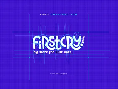 FirstCry.com Logo Redesign albhabet app bag basket branding calligraphy cart ecommerce font handwritten text illustration indian kidsshopping logo parenting redesign shopping typography ui vector