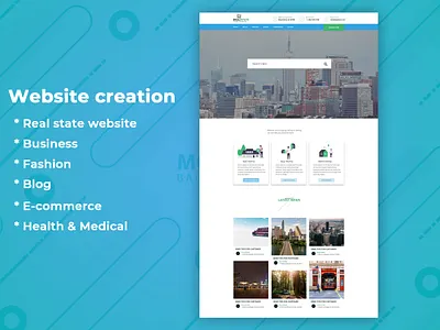 Real state Website realstate realstate website realstate website design website website design