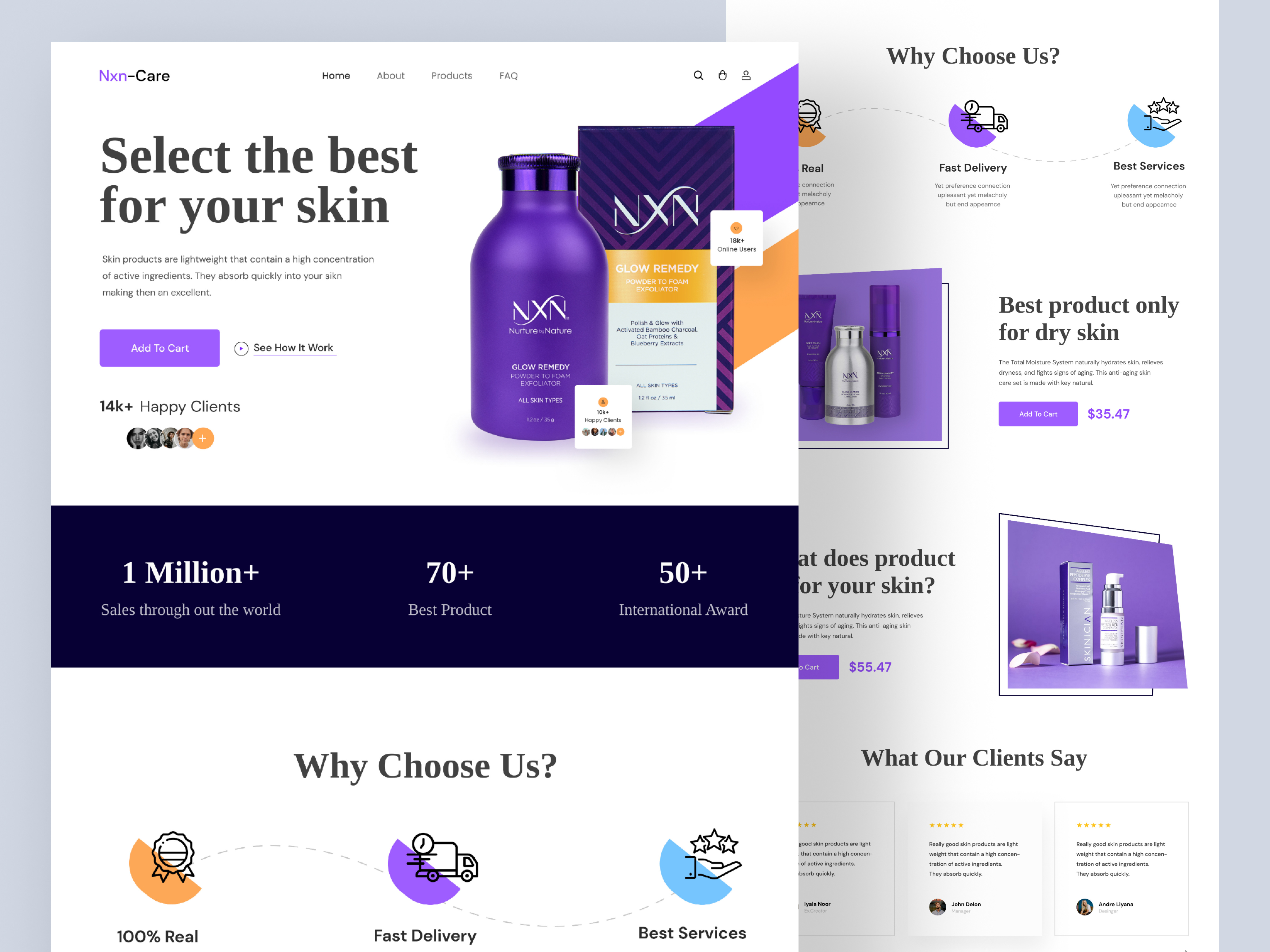 Example of High Converting Landing Page Design