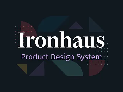 Ironhaus Design System accessibility branding graphic design