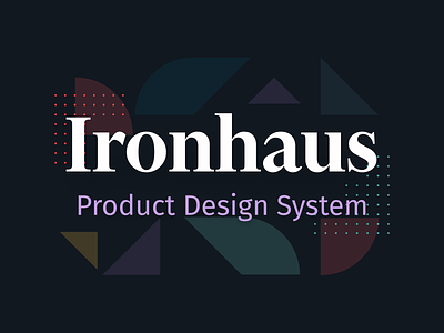 Ironhaus Figma Cover accessibility branding graphic design