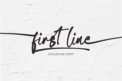 First Line 3d animation branding design font graphic design icon illustration lettering logo motion graphics typography ui vector