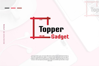 Mobile Accessories/Gadget Logo - Topper Gadget branding design ecommerce logo logo logo design mobile gadget logo modern logo tech logo traveling logo