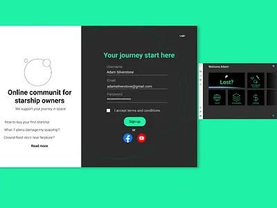 Daily UI 01 dailyui design ui