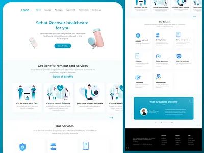 Healthcare webapp design 2022 3d application branding creative design design graphic design healthcare illustration landing page medical motion graphics technology trending ui ux uxui webapp webflow website design