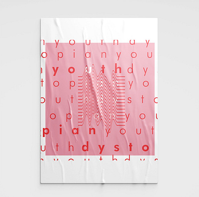 Typography poster app branding design illustration logo pastel typography ui ux vector