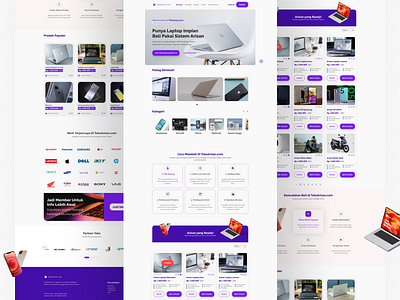 E-Commerce Web Design - New Payment Methods of Electronic Store bran branding business design web e commerce electronic logo payment startup typography vector web concept web design website