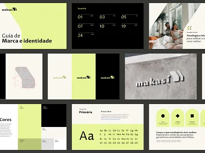 makasí - branding brand book brand guidelines brand manual brandin building construction house housing real state tech