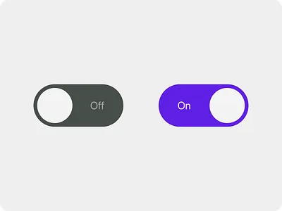 Daily UI 015 - On/Off Switch daily ui daily ui 015 design off on onoff switch switch ui