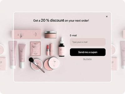 Daily UI 016 - Pop-up/Overlay 016 clean daily ui design overlay pop up simple ui web