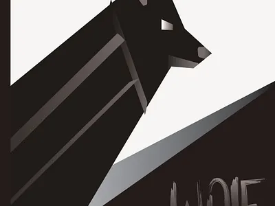 wolf animals artist branding clean colorful design graphic design identity illustration illustrator logo logodesign logomaker powerful security simple ui vector wolf