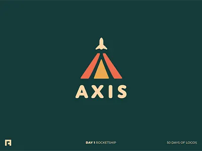 Day 01/50 brand design branddesign branding daily logo daily logo challenge daily logo design daily logo design challenge dailylogo dailylogochallenge dailylogodesign dailylogodesignchallenge logo logo design logodesign rocket rocket ship rocketship