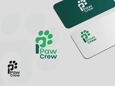 Paw Logo adobe illustrator adobe ilustrator branding business logo company logo creative logo design graphic deisgn icon illustration logo logo design minimal logo minimalist logo paw logo pet shtore logo