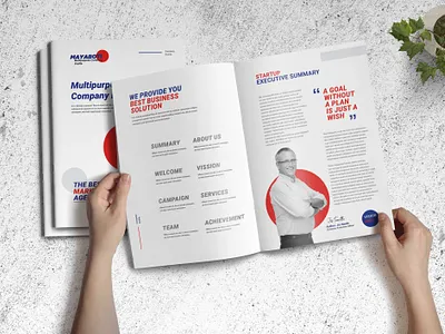 Multipurpose Company Profile Template advertising agency brochure booklet design brand identity brochure design company profile company profile brochure company profile design editorial editorial design marketing company profile print template
