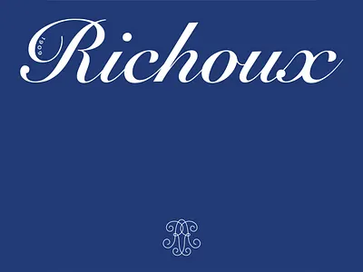 Richoux Wordmark bar bar design brand design brand identity branding design inspiration designers uk food branding graphic design logo logo design logotype london london restaurants menu design restaurant restaurant design type typography wordmark