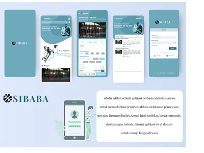 Application SIBABA Mobile - Figma app design figma ui